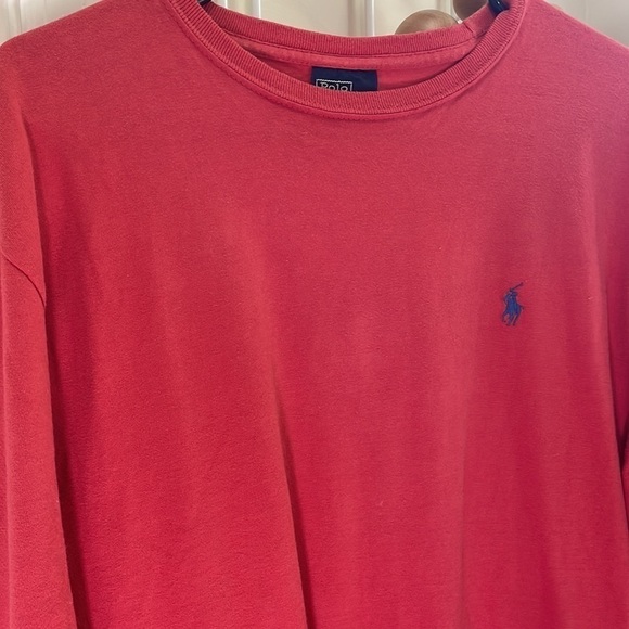 Ralph Lauren - Long Sleeve Shirt - Salmon - M - Picture 5 of 12